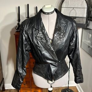 Dynasty Meets Sunset Strip Leather Jacket